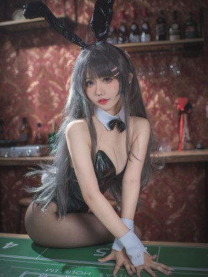 仙女月 - 樱岛麻衣兔女郎 [33P]_09