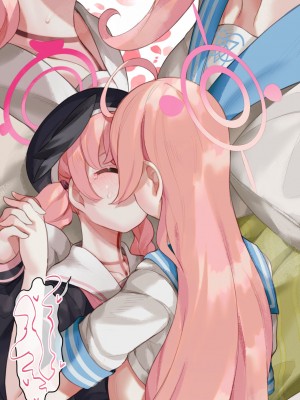 [CAT GARDEN (ねこてゐ)] 春よ花よ～ハナコとコハルがなりゆきで、レズえっちする漫画～ (ブルーアーカイブ)_23