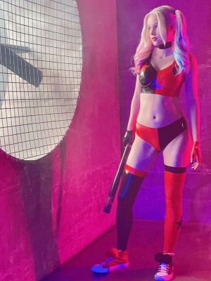 Shirogane -&nbsp;&nbsp;Harley Quinn latex_42