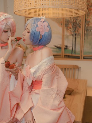 爆机少女喵小吉 NO.047 &金鱼✨kinngyo - 从零开始的女体盛宴_003