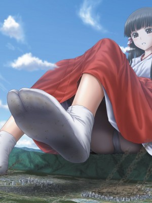 (C81) [阿修羅女画帖 (Manzi_SS、白兎、他)] 怪力巨大娘 (よろず) [东领巨女汉化组]_17