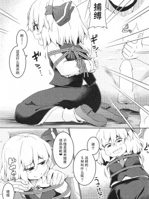 (C95) [らーめんらいす (らじー)] 縛られルーミア｜被绑住的露米娅 (東方Project) [Sowgassner个人汉化]_04