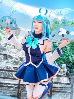 Cosplayer - Aza miyuko_066_konosuba_Aqua_1