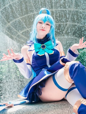 Cosplayer - Aza miyuko_069_konosuba_Aqua_4