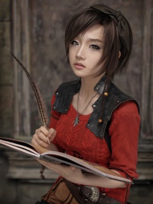 Cosplayer - Aza miyuko_337_Diablo_3_Leah_Cosplay_01