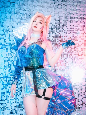 Cosplayer - Aza miyuko_003_League_of_Legends_LOL_KDA_Ahri_6