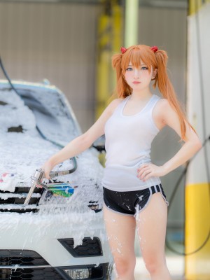 [Fantasy Factory&nbsp;&nbsp;小丁] Asuka Car Wash_09