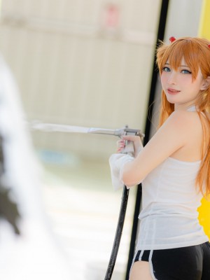 [Fantasy Factory&nbsp;&nbsp;小丁] Asuka Car Wash_12