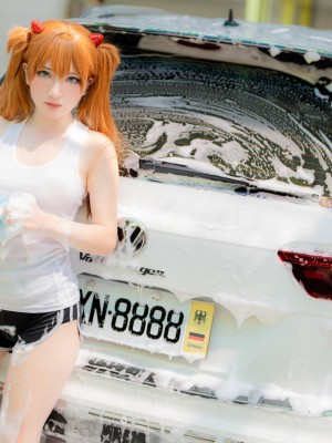 [Fantasy Factory&nbsp;&nbsp;小丁] Asuka Car Wash_17