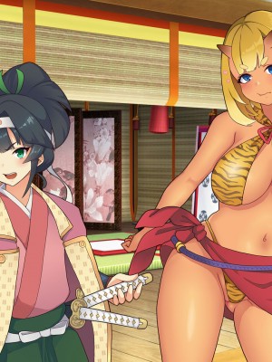 [七味まんぼう (ハルオミヤ)] 巨根太郎の鬼娘退治_328