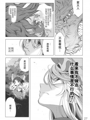 [白杨汉化组] (例大祭16) [肩こり腰痛ドライアイ(政長)]アンコンディショナル・ラブ (東方Project)_26