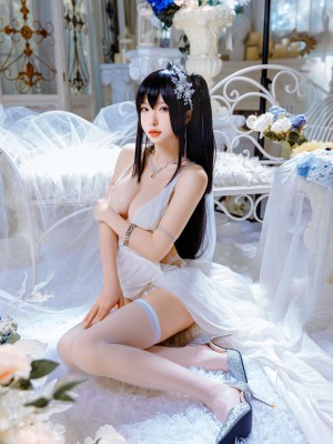 清水由乃 - Taihou wedding dress_06