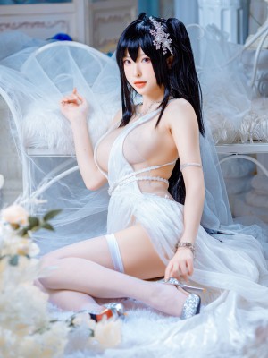 清水由乃 - Taihou wedding dress_03