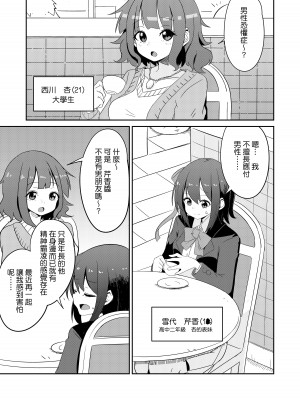 [年上おねーさん天国 (えどあら)] 気弱JKの男性恐怖症克服ミッション! [中国翻訳]_02