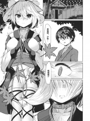 (紅楼夢15) [何かの部屋 (平)] 犬のお姉ちゃんと散歩 (東方Project)[肉包汉化组]_03