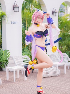 [贞子蜜桃] 宫坂珠希泳装_03