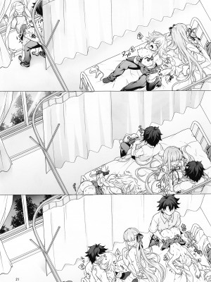 [まりも屋 (もりまりも)] CHALDEA GIRLS COLLECTION ジャンヌ＆マリーもっと制服Hしまくる本 (Fate Grand Order) [一只麻利的鸽子汉化x甜族星人出资]_020