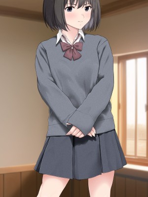 [五時半] ヤラせてくれない先輩_080