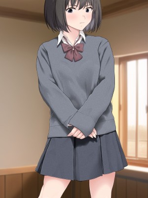 [五時半] ヤラせてくれない先輩_083