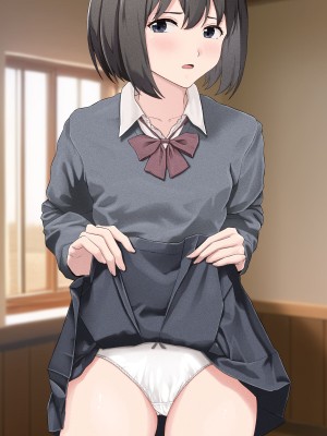 [五時半] ヤラせてくれない先輩_097