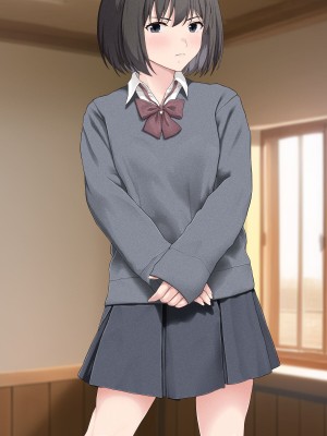 [五時半] ヤラせてくれない先輩_084