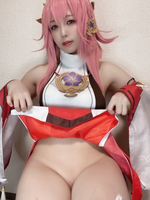 Rizuna -&nbsp;&nbsp;八重神子コスプレ自撮り写真集_83