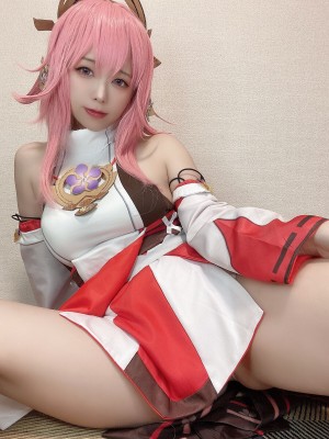 Rizuna -&nbsp;&nbsp;八重神子コスプレ自撮り写真集_22