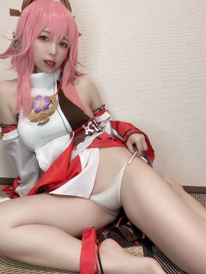 Rizuna -&nbsp;&nbsp;八重神子コスプレ自撮り写真集_15