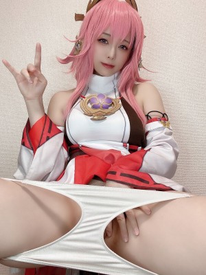 Rizuna -&nbsp;&nbsp;八重神子コスプレ自撮り写真集_76