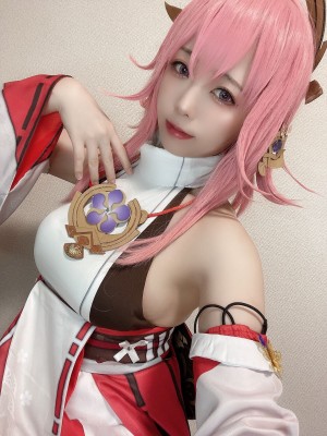 Rizuna -&nbsp;&nbsp;八重神子コスプレ自撮り写真集_28