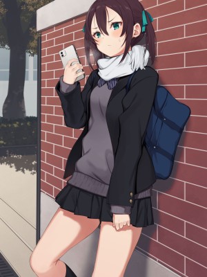 [メタルリング] 下校中に我慢できなくなった後輩JK_35