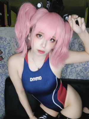 [酒乱にゃま] 艦これアトランタ競泳水着+ラバー靴下！_02