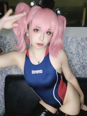 [酒乱にゃま] 艦これアトランタ競泳水着+ラバー靴下！_23