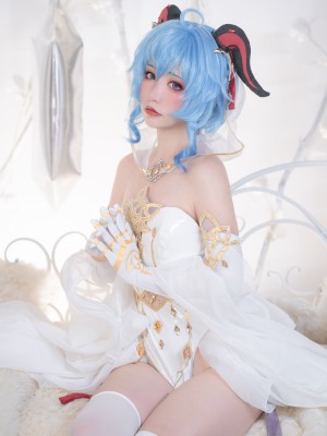爆机少女喵小吉&云烧 - 原神花嫁：优菈&甘雨_17