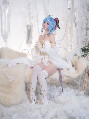 爆机少女喵小吉&云烧 - 原神花嫁：优菈&甘雨_16
