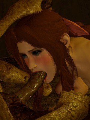 [HoneyHappy] Aerith Rape by Creep_0104