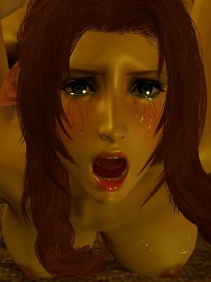 [HoneyHappy] Aerith Rape by Creep_0120