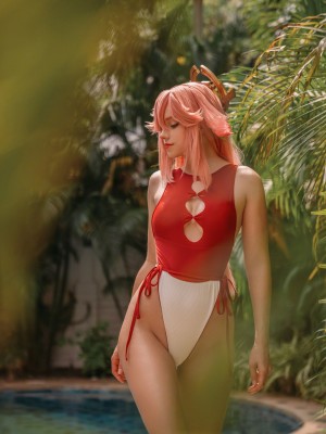 Yae Miko & Raiden - Shirogane & Misaki Sai_06