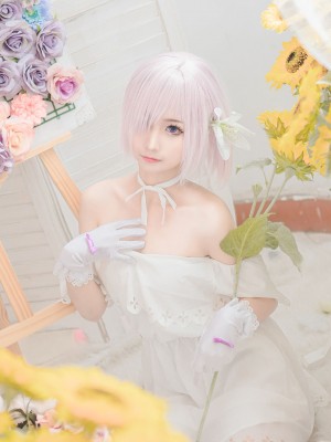 蠢沫沫 白色玛修_14