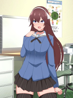 [さざめき通り] 品行方正風紀委員の私が、がに股オホ声アクメ症候群なんかにかかるわけありません!_036