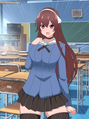 [さざめき通り] 品行方正風紀委員の私が、がに股オホ声アクメ症候群なんかにかかるわけありません!_089