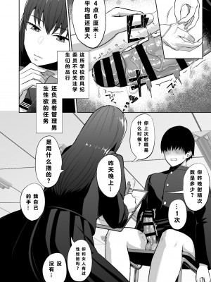 [どうしょく (チチヅキ)] 風紀委員の搾精指導 [中国翻訳] [DL版]_09