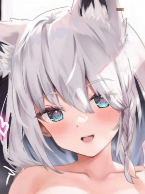 [白上フブキ 痴女]痴女なフブキがおま◯こをくぱぁさせてSEXをするフルカラーCG集!!正面からチ◯ポを挿入させておま◯こで精子を飲んじゃう♡_all (10)_page-0001