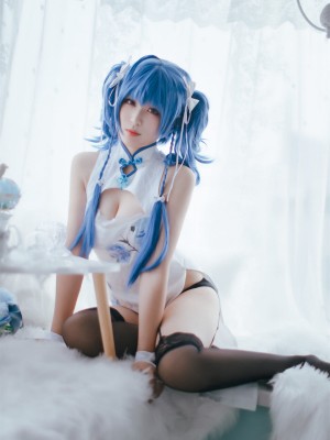 轩萧学姐 -圣路易斯旗袍_17