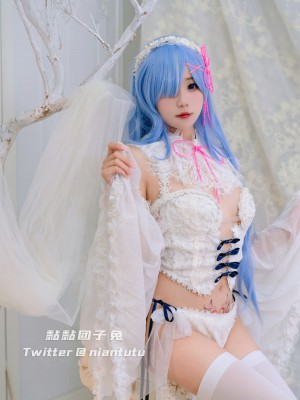 黏黏团子兔 - 蕾姆花嫁_16