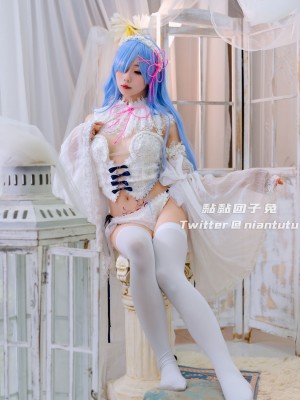 黏黏团子兔 - 蕾姆花嫁_14