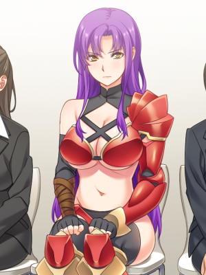 [アトリエさくら〔アトリエさくら eXtra〕]とある女戦士の集団面接 -女戦士としてオークやヒドラと戦った経験を御社で活かせると思い志望いたしました-_CG687