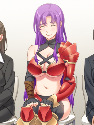 [アトリエさくら〔アトリエさくら eXtra〕]とある女戦士の集団面接 -女戦士としてオークやヒドラと戦った経験を御社で活かせると思い志望いたしました-_CG690