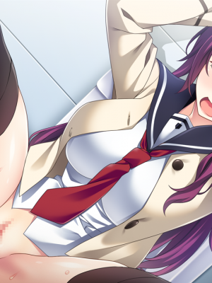 [アトリエさくら〔アトリエさくら eXtra〕]強制恥辱操作 ～露出委員長・早乙女美姫と露出幼なじみ・橘雪奈 『この変態！　私たちを裸に剥いて童貞男達の前に晒すなんて……！　処女なのに!!』_CG199