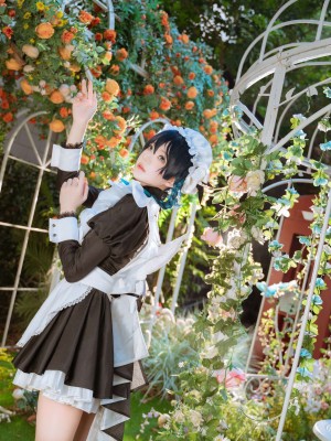 桜桃喵 - 温迪女仆_27